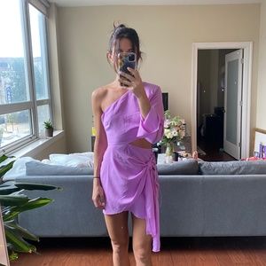 Runaway Nami Mini Dress - Orchid  (Size: Small)